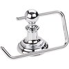 Elements By Hardware Resources Fairview Polished Chrome Euro Paper Holder - Contractor Packed 2PK BHE5-07PC